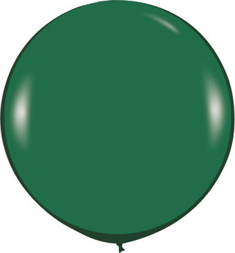 24" Forest Green Balloon