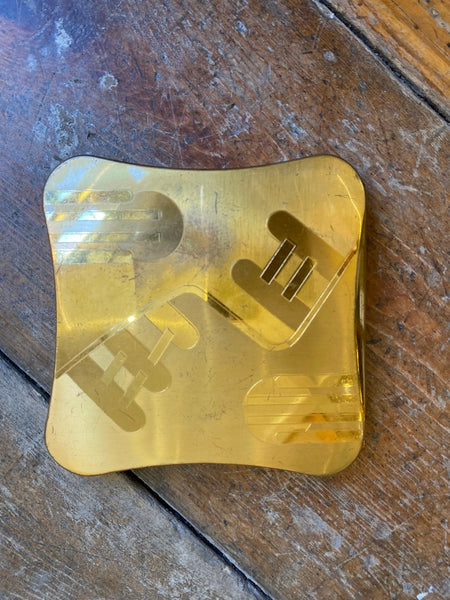 Vintage Brass Elgin Mirror Compact