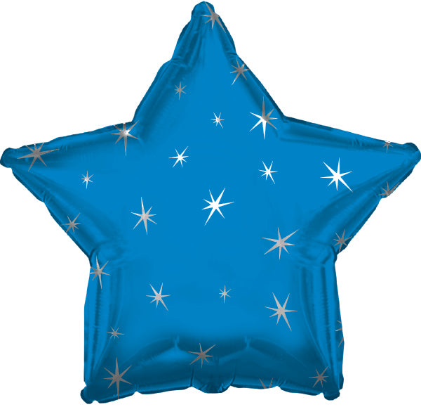 Blue Sparkle Star