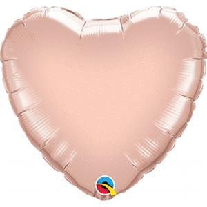 36" Rose Gold Heart Balloon