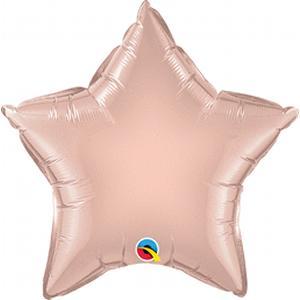 20" Rose Gold Star Balloon