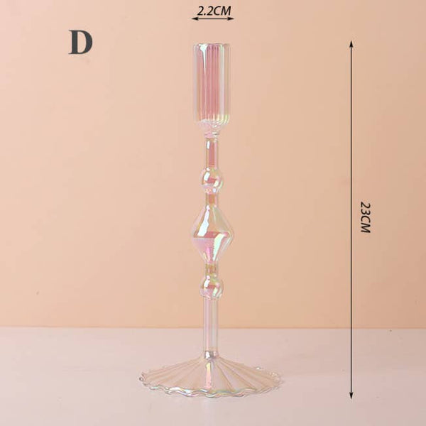 Borosilicate Nordic Glass Candle Holder/ Vase (More Styles)