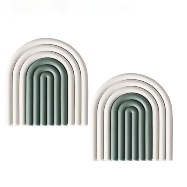 Silicone Removable Rainbow Coasters (more colors)