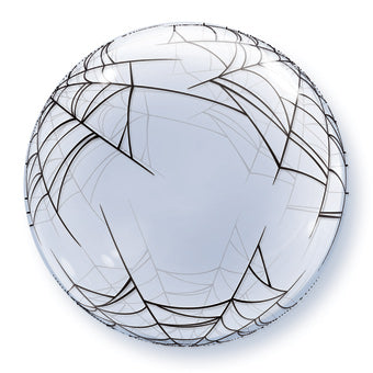 24" Bubble Balloon- Spider Web