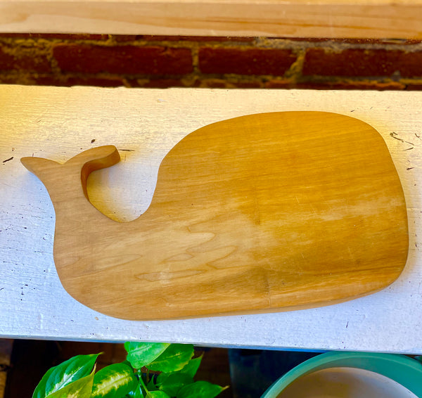 Vintage Whale Cutting Board