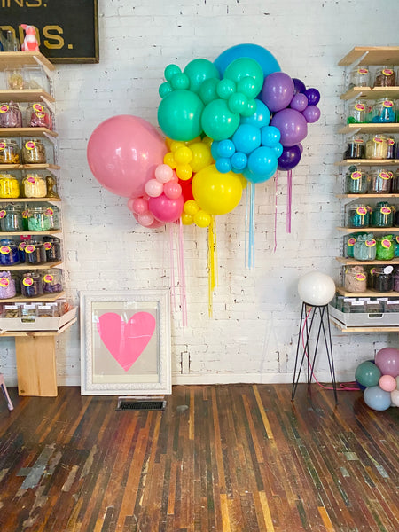 Helium Filled Balloon arch