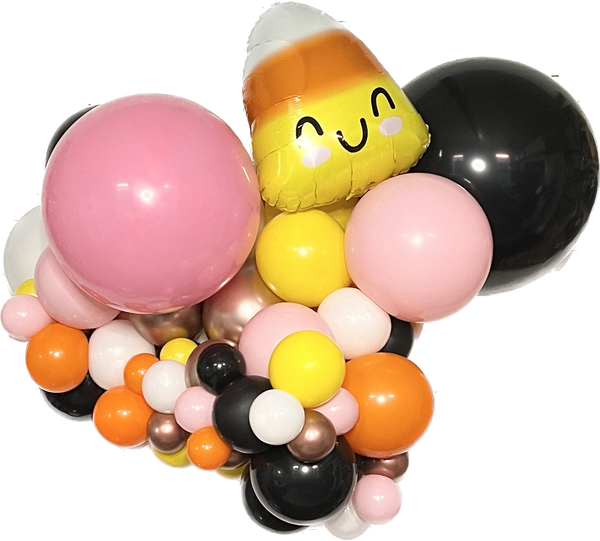 'Candy Corn' Organic Balloon Burst ✨