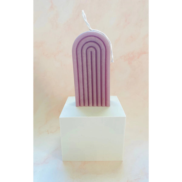 Rainbow Beeswax Candle by Maple + Love (more colors)