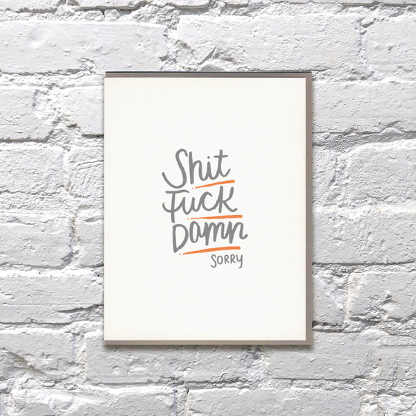 Shit Fuck Damn