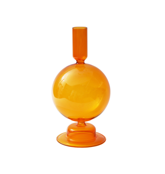 Borosilicate Glass Candle Holders - Globe (more colors)