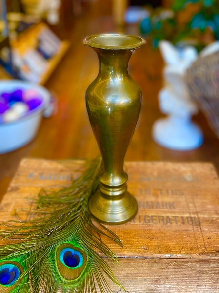 Vintage Brass Vase