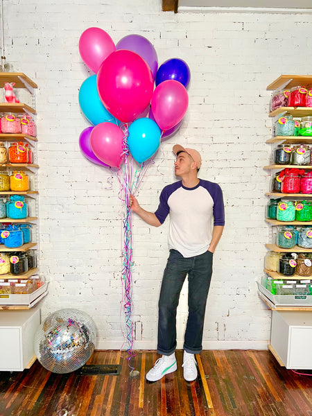 Bright Unicorn Helium balloon bouquet in pittsburgh for delivery