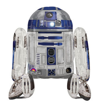 Mylar Air Walker R2D2 Star Wars Balloon