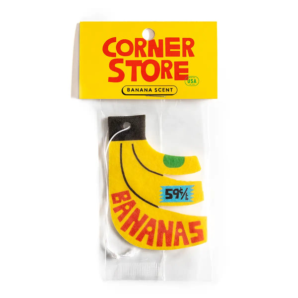 Corner Store Banana Air Freshener