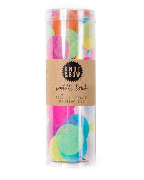 Knot & Bow Assorted Multi Color Confetti Bomb