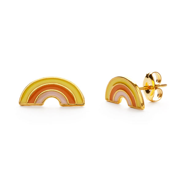 Rainbow Stud Earrings (more colors) 🌈