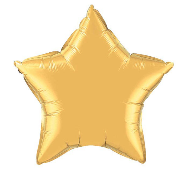 20" Metallic Gold Star