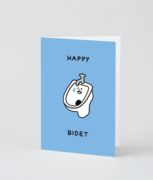 Happy Bidet Greeting Card