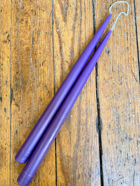 13" Hand Dipped Taper Candles by Danica Design