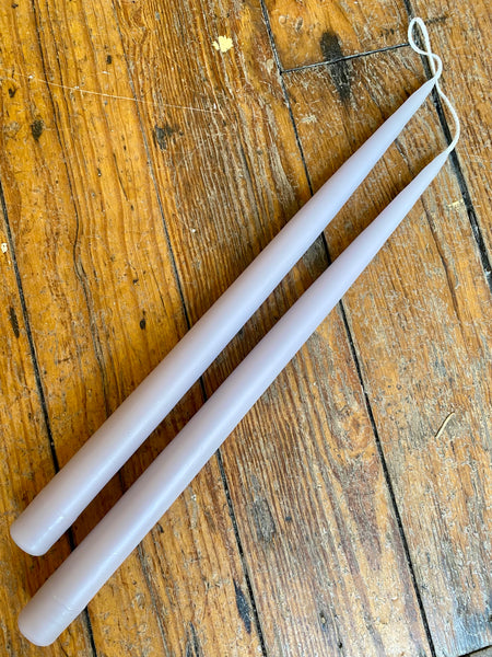 13" Hand Dipped Taper Candles by Danica Design