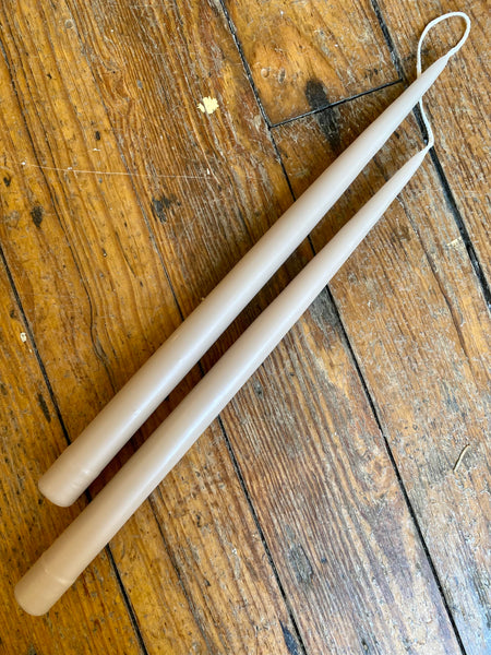 13" Hand Dipped Taper Candles by Danica Design