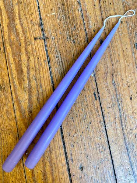 13" Hand Dipped Taper Candles by Danica Design