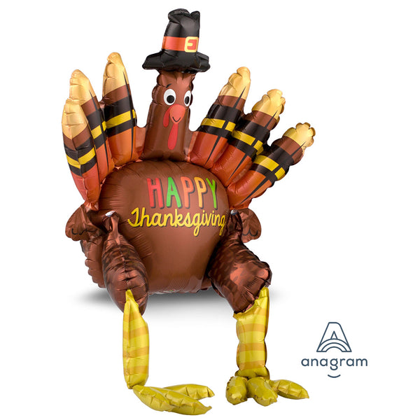 26" Thanksgiving Turkey Balloon (AIR FILL ONLY)
