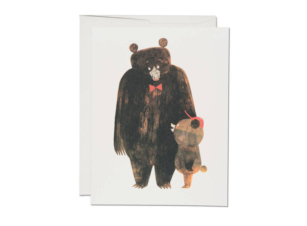 Party Bear Greeting Card
