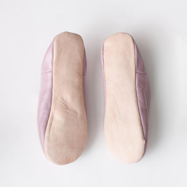 Women's Moroccan Slippers - Vintage Pink