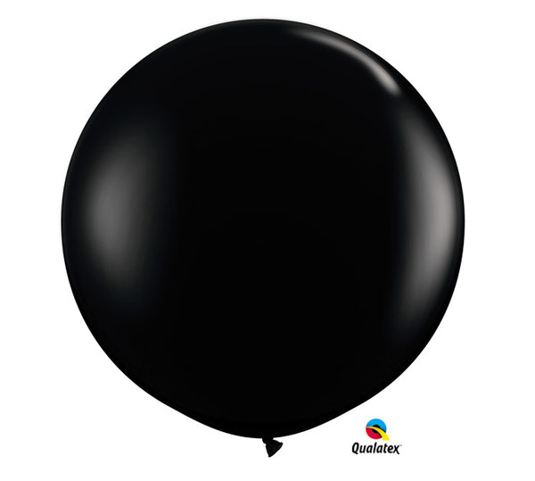 3' Onyx Black Balloon