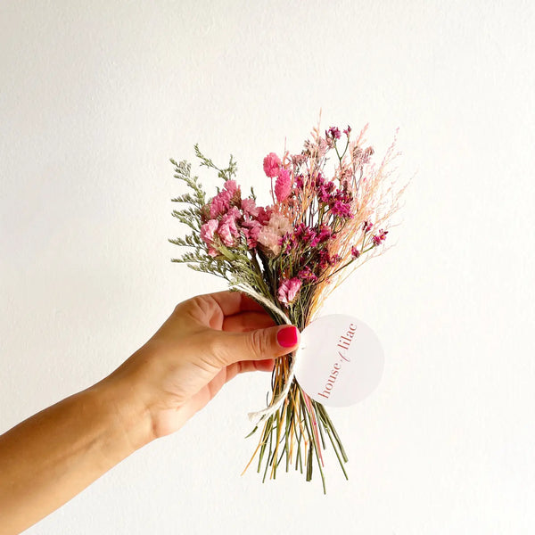 Classic Dried Flower Mini Bouquet- Bright