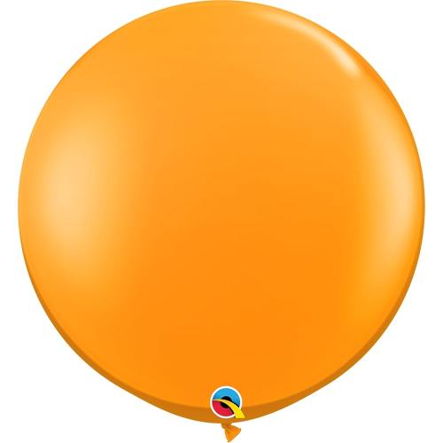 3' Mandarin Orange Balloon